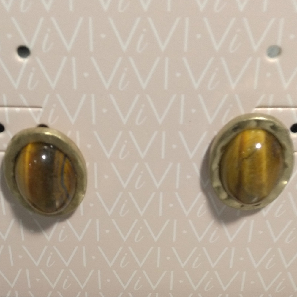 Tiger Eye Earrings